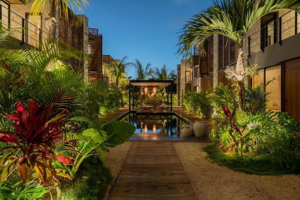 Apartamento Departamento Boho Chic, Alberca Privada , Centrico Tulum Exterior foto