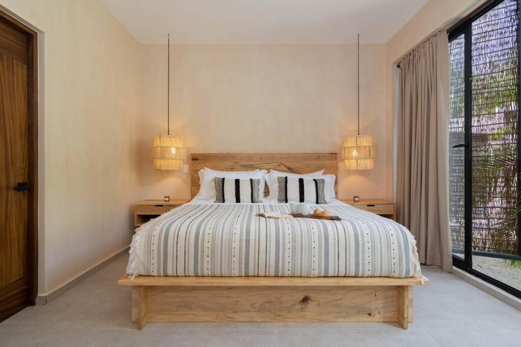 Apartamento Departamento Boho Chic, Alberca Privada , Centrico Tulum Exterior foto