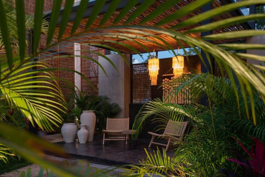 Apartamento Departamento Boho Chic, Alberca Privada , Centrico Tulum Exterior foto