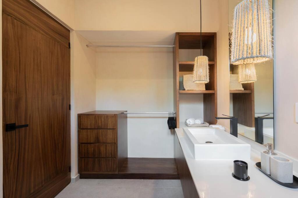 Apartamento Departamento Boho Chic, Alberca Privada , Centrico Tulum Exterior foto
