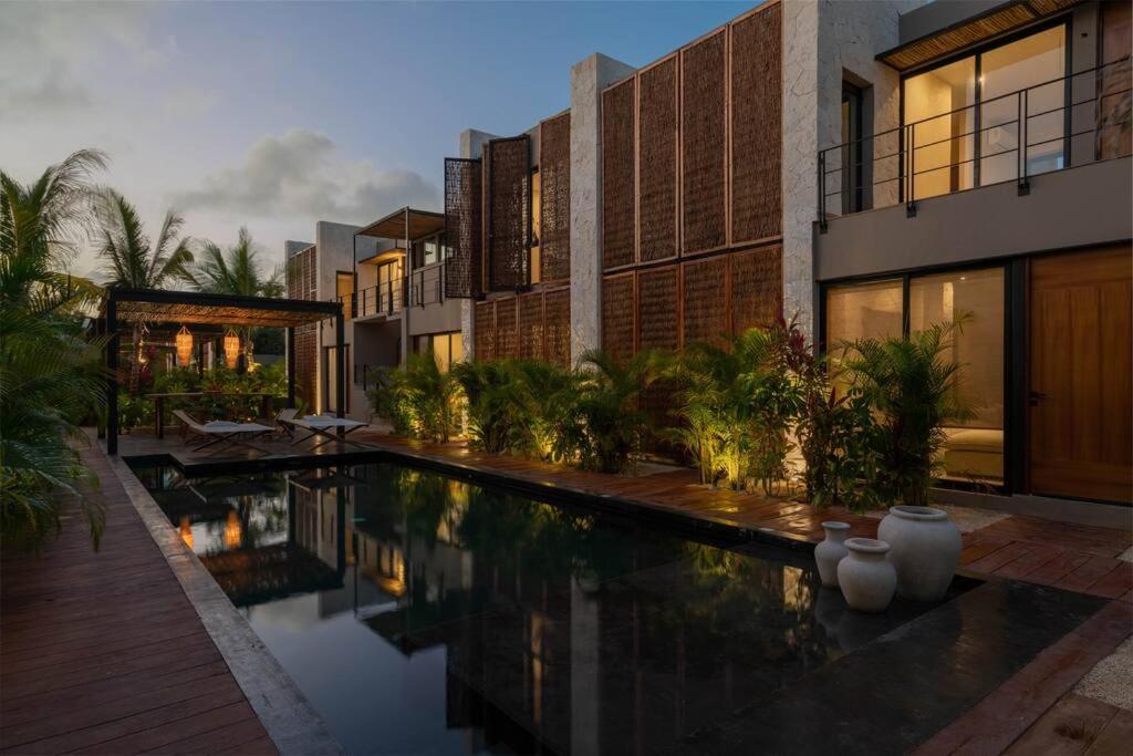 Apartamento Departamento Boho Chic, Alberca Privada , Centrico Tulum Exterior foto
